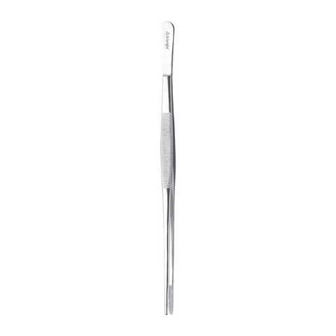 Triangle Stainless Steel Kitchen Tweezers, 7.9"