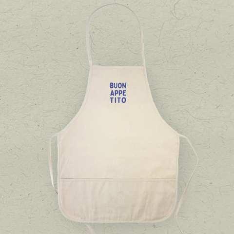 Buon Appetito - Cotton Canvas Apron