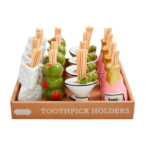 Toothpick Caddy Set - Cheese