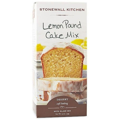 Lemon Pound Cake with Glaze Mix - Stonewall Kitchen