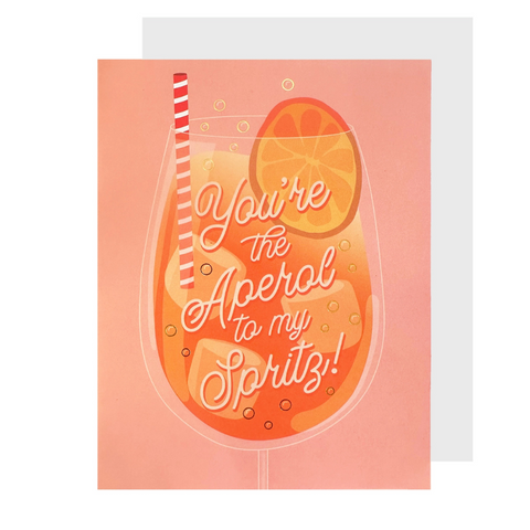 Aperol To My Spritz Card - The Social Type