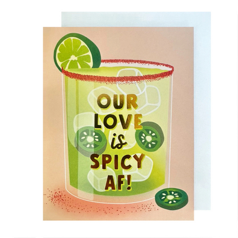 Spicy Love Card - The Social Type