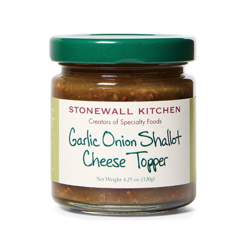 Garlic Onion Shallot Cheese Topper - Stonewall Kitchen