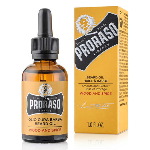 Proraso Beard Oil - Wood & Spice