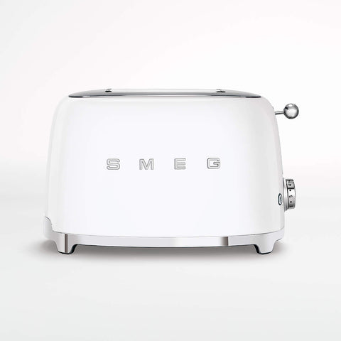 SMEG 2-Slot, 2-Slice Retro Style Toaster, White