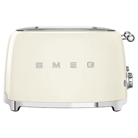 SMEG 2-Slot, 2-Slice Retro Style Toaster, Cream