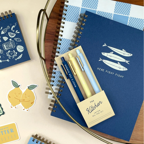 3 Pack Jotter Set - The Kitchen
