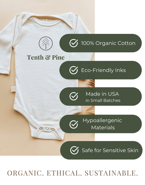 Happy Camper Organic Baby Bodysuit