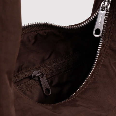 Small Nylon Meringue Bag, Coffee - BAGGU