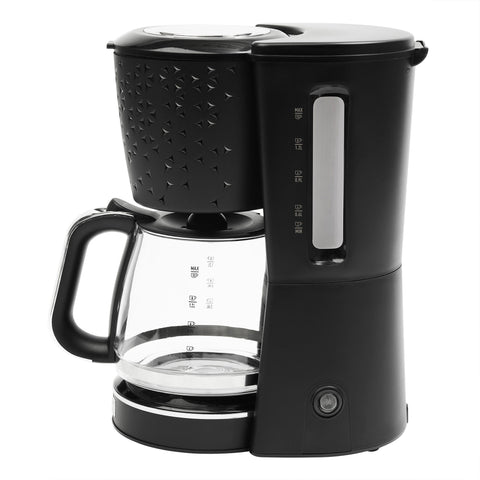 Haden Starbeck Coffee Machine, 10 Cup Automatic Coffee Maker, Black & Chrome