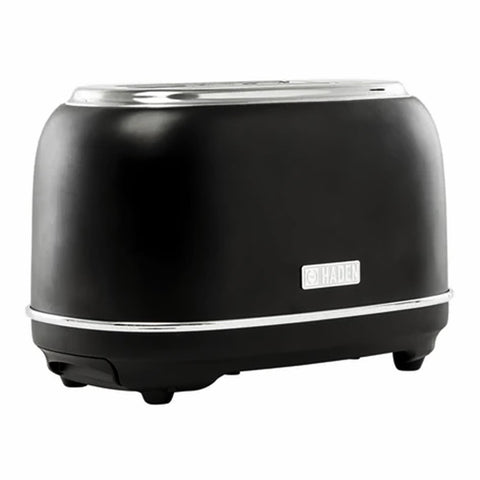 Haden Heritage 2 Slice Wide Slot Toaster & Electric Water Kettle, Black & Chrome