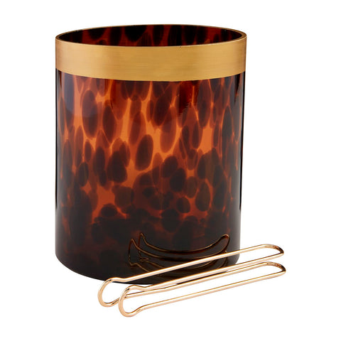 Tortuga Glass Ice Bucket Set