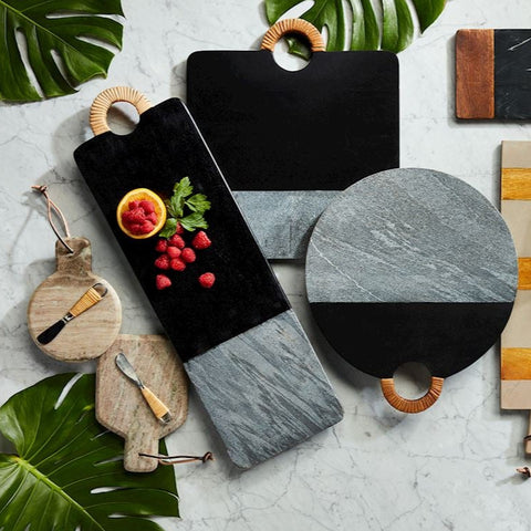 Nero Cheese/Cutting Board - Rectangular