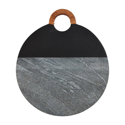 Nero Cheese/Cutting Board - Round
