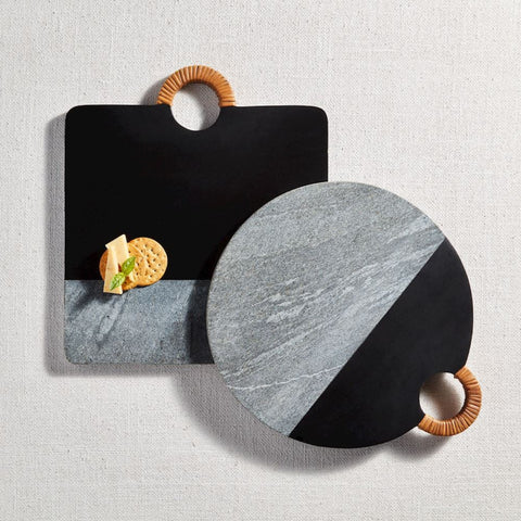 Nero Cheese/Cutting Board - Round