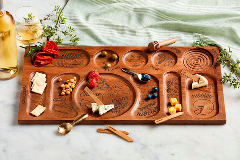 Happy Hour Charcuterie Board + Accessory Set