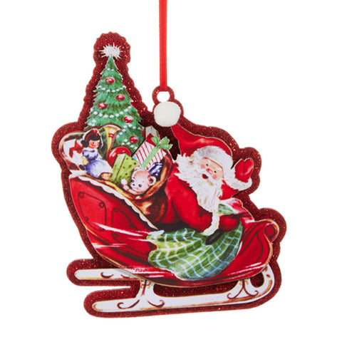 A Christmas To Remember Santa's Sleigh Ornament