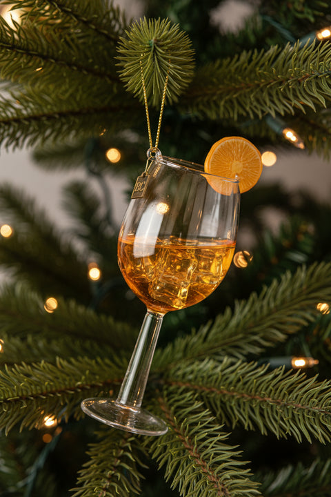 Spritz Cocktail Ornament