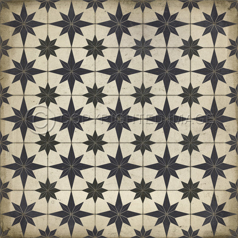 Pattern 20 "Astraea" Vinyl Floorcloth - Spicher & Co.