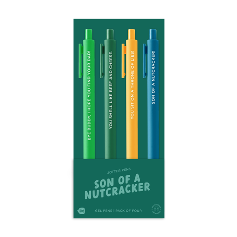 4 Pack Jotter Set - Son Of A Nutcracker
