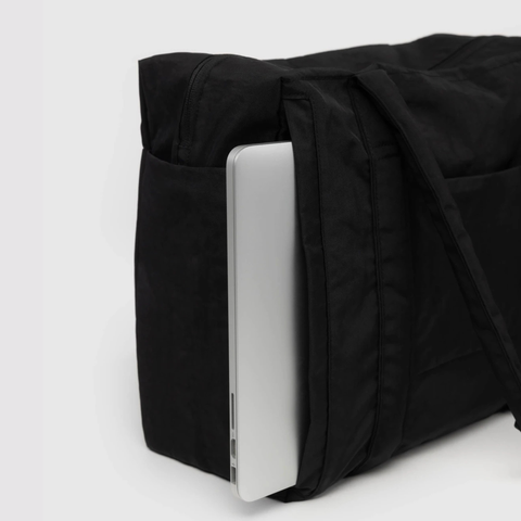 Small Cloud Carry-On, Black - BAGGU