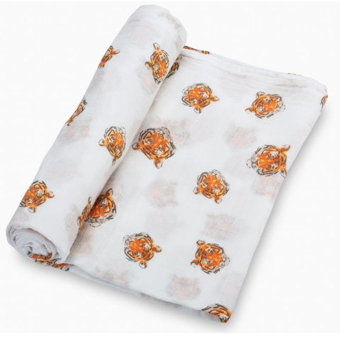 Hear Me Roar Muslin Baby Swaddle Blanket, 7.9 x 3.2 x 3.2 in