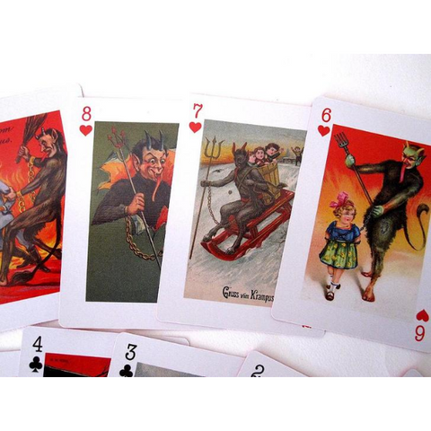 Krampus Playing Cards