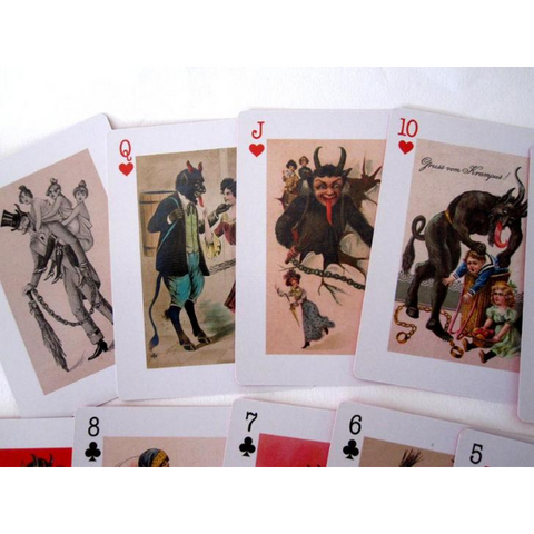 Krampus Playing Cards