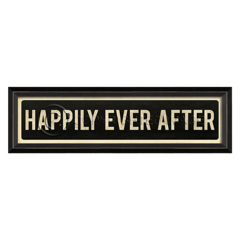 Happily Ever After Street Sign Wall Art - Spicher & Co.