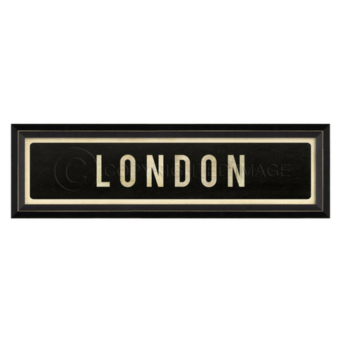 London Street Sign Wall Art - Spicher & Co.