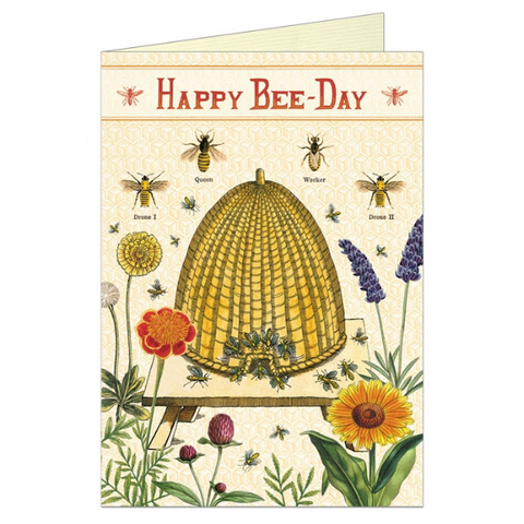 Happy Bee-Day Birthday Greeting Card - Cavallini