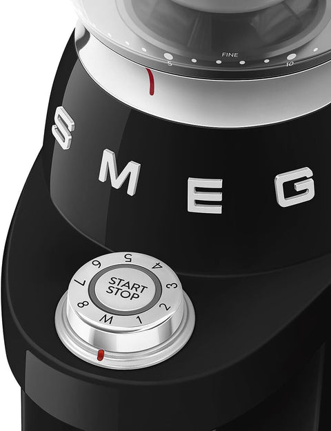 SMEG Retro Style Multipurpose Coffee Grinder, Black