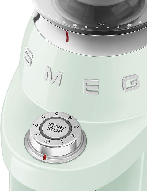 SMEG Retro Style Multipurpose Coffee Grinder, Pastel Green