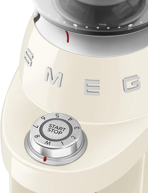 SMEG Retro Style Multipurpose Coffee Grinder, Cream