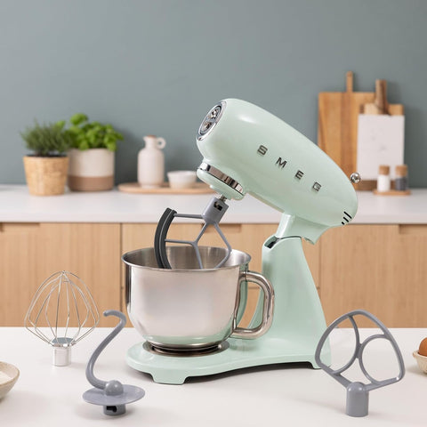 SMEG Retro Style Forte Stand Mixer, Pastel Green