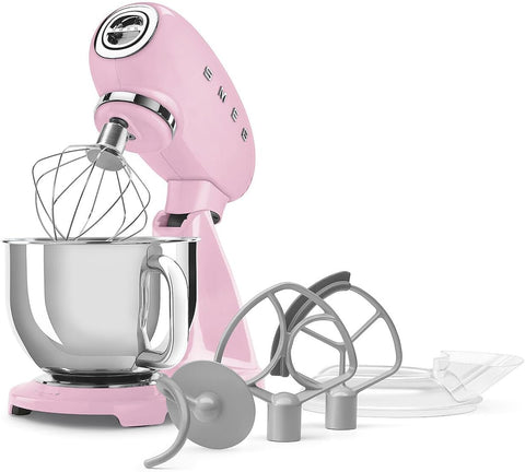 SMEG Retro Style Forte Stand Mixer, Pink