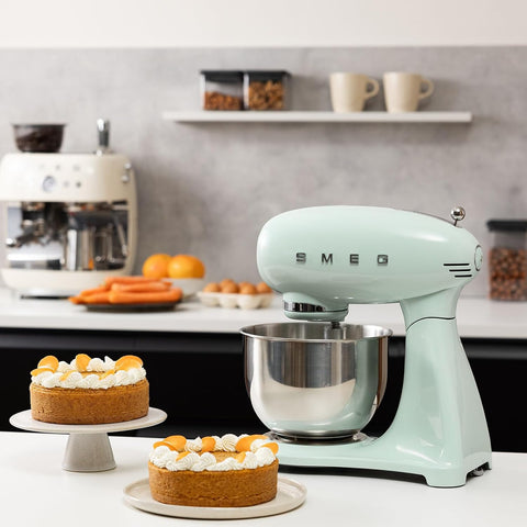 SMEG Retro Style Forte Stand Mixer, Pastel Green