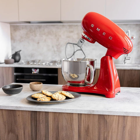 SMEG Retro Style Forte Stand Mixer, Red