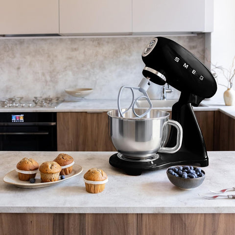 SMEG Retro Style Forte Stand Mixer, Black