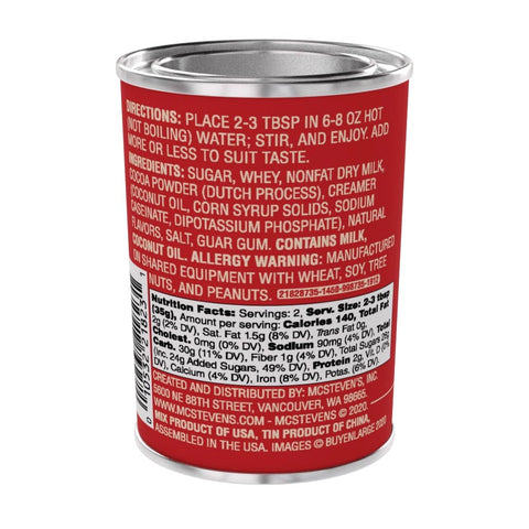 Santa's Favorite Peppermint Hot Cocoa Mix - 2.5 oz Tin