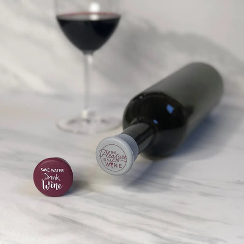 The Pleasure Is All Wine Wine Cap - CapaBunga®