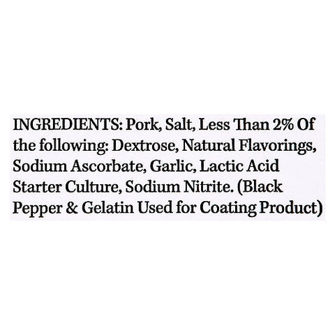 Sliced Peppered Salami