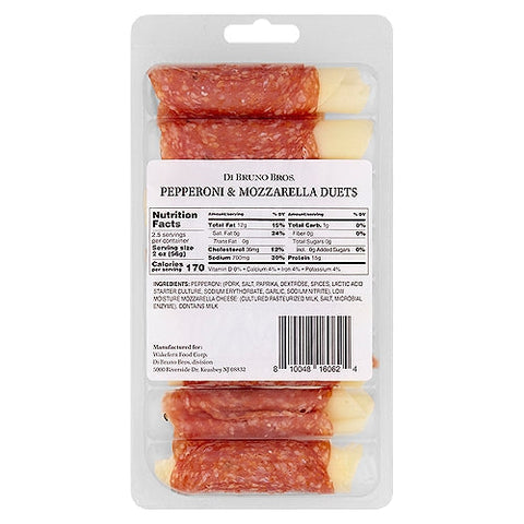 Di Bruno Bros. Pepperoni & Mozzarella Duets