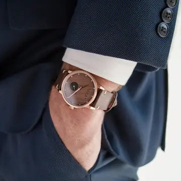 New York, Rose Gold, Men's Watch - AvantWood