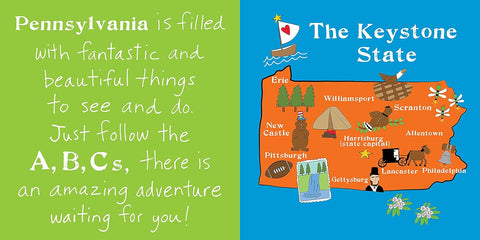 ABCs of Pennsylvania by Sandra Magsamen