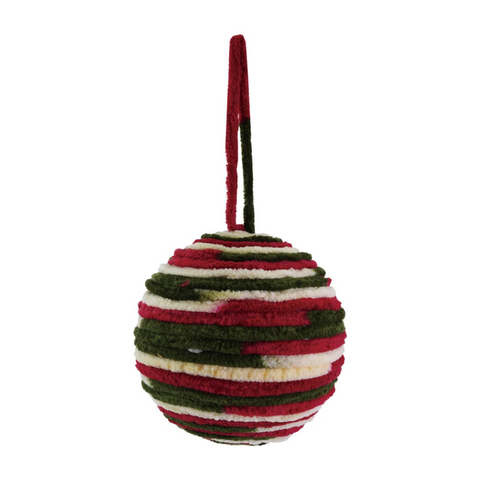 A Christmas To Remember Yarn Wrapped Ornament