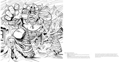 A Creepy Krampus Coloring Book by Andy Price