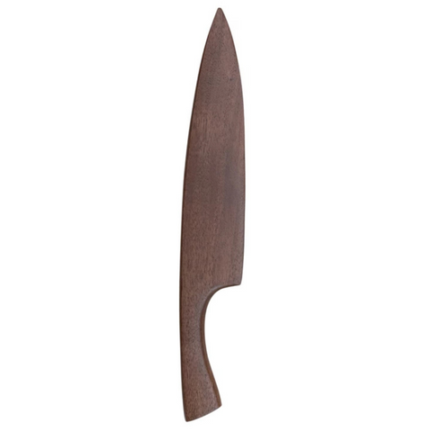 Acacia Wood Cheese Knife, Medium Brown