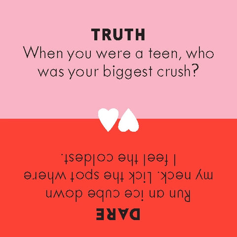 After Dinner Amusements: "Truth or Dare" For Couples