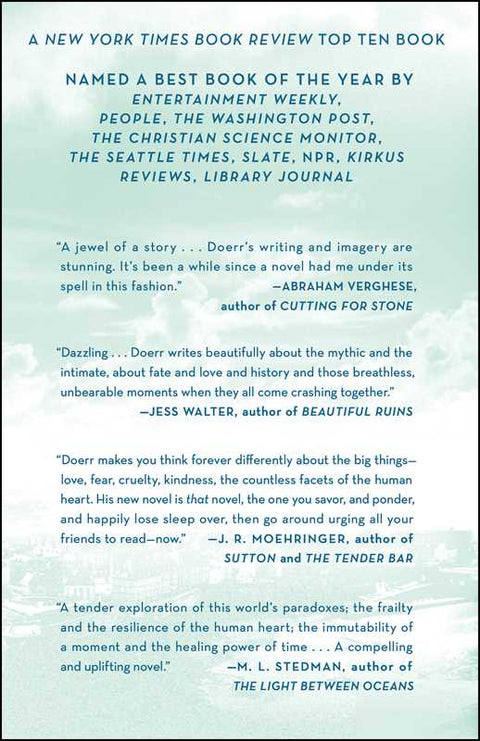 All The Light We Cannot See by Anthony Doerr